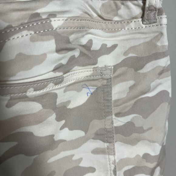 NWT Knox Rose Natural Camo Mid-Rise Ankle Skinny Pant Twill Size 18W - Picture 13 of 14